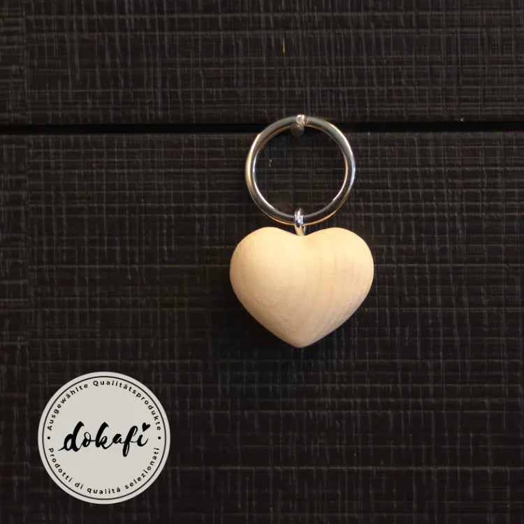 Schlüsselanhänger Herz Zirbe Südtirol