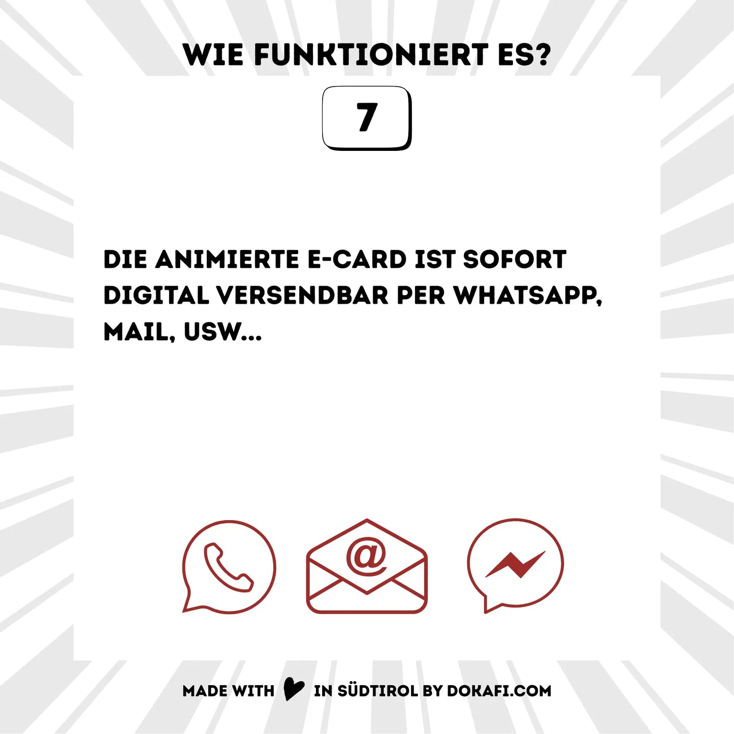 Animierte Geburtstagseinladung "Südtirol" | Digitaler Download | Video | Tiroler Design | Einladung für Kinder oder Erwachsene | Digitale Einladung für Whatsapp | Instagram | Tiktok