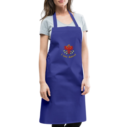 "I love Südtirol" - Schürze - Tiroler Design Südtirol | Spruch - Royalblau