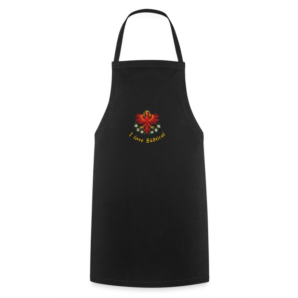 "I love Südtirol" - Schürze - Tiroler Design Südtirol | Spruch - Schwarz