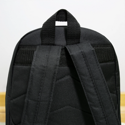 "Sell glabsch woll selber nit" - Tiroler Design Südtirol | Kinder Rucksack - Schwarz