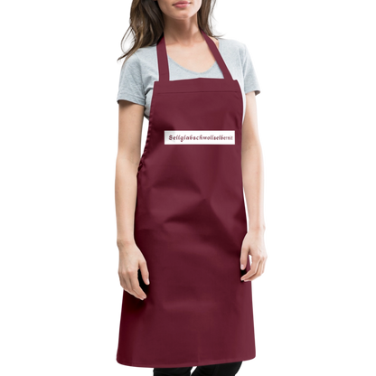"Sell glabsch woll selber nit" - Schürze - Tiroler Design Südtirol |  Lustiger Spruch | Kochschürze - Bordeaux