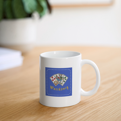 "Wattkönig" - Tasse - Tiroler Design Südtirol | Spruch - Weiß