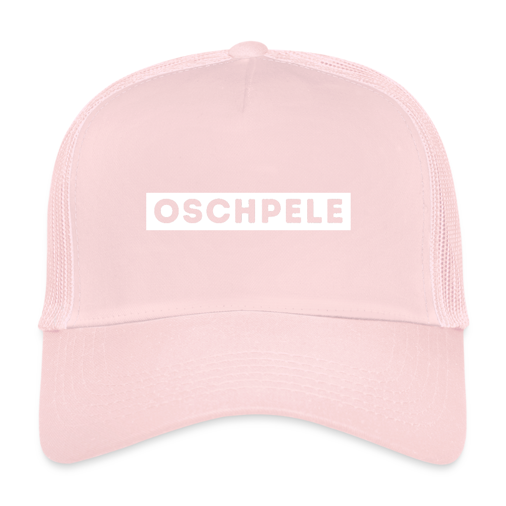 "Oschpele" - Schildkappe - Tiroler Design Südtirol | Trucker Cap Lustig Modern - Hellrosa