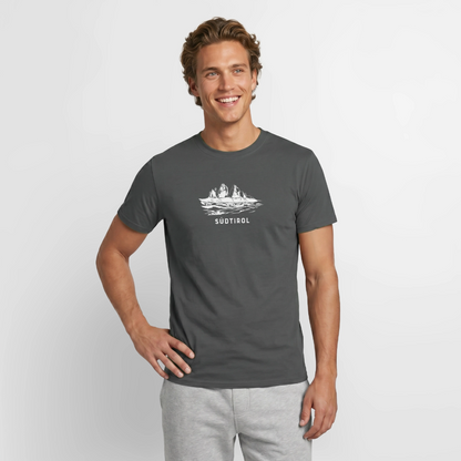 "Südtirol" - Shirt - Berg Design Modern | Männer T-Shirt Dolomiten Südtirol - Anthrazit