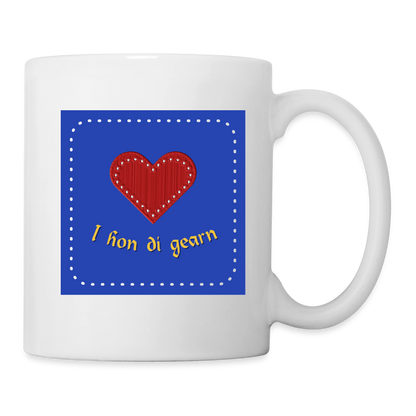 "I hon di gearn" - Tasse - Tiroler Design Südtirol | Spruch - Weiß