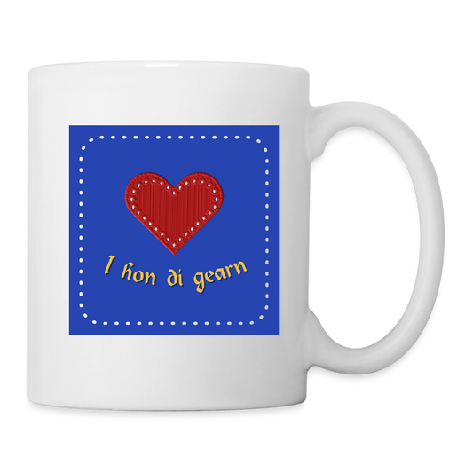 "I hon di gearn" - Tasse - Tiroler Design Südtirol | Spruch - Weiß