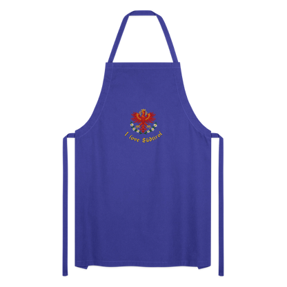 "I love Südtirol" - Schürze - Tiroler Design Südtirol | Spruch - Royalblau