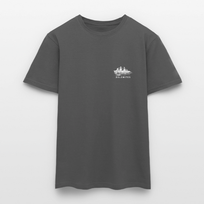 "Domolites" - Shirt -  Berg Design Modern | Männer T-Shirt Südtirol - Anthrazit