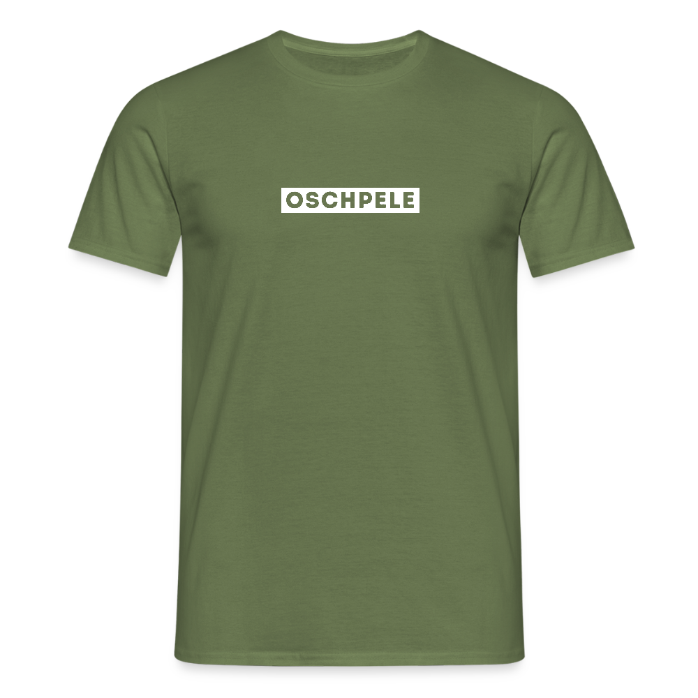 "Oschpele" - Shirt - Dialekt Design Modern | Männer T-Shirt Lustig - Militärgrün