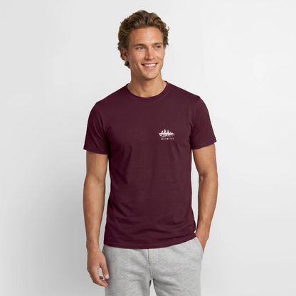 "Domolites" - Shirt -  Berg Design Modern | Männer T-Shirt Südtirol - Ziegelrot