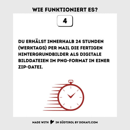 Hintergrundbilder "Südtirol" Smartphone Wallpapers | Mit deinem Namen personalisiert | Digitaler Download | Tiroler Design | 5 Bilder | für Android und iPhone