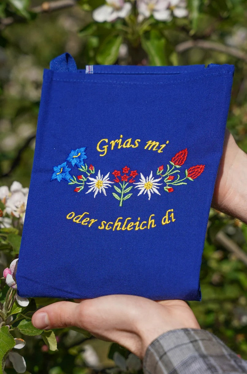 Buonomemes | Originale Tiroler Schürze Südtirol | Opa Walter | Grias mi oder schleich di