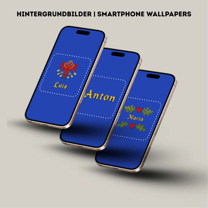Hintergrundbilder "Südtirol" Smartphone Wallpapers | Mit deinem Namen personalisiert | Digitaler Download | Tiroler Design | 5 Bilder | für Android und iPhone