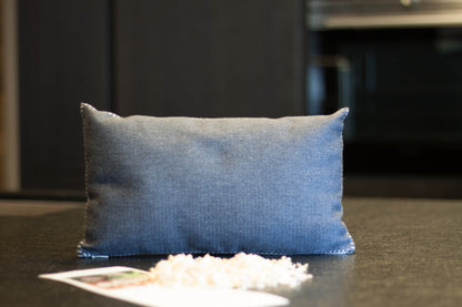 Zirbenkissen LEBENSBLUME 20x35 dunkel Südtirol