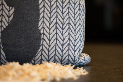 Zirbenkissen HIRSCH 35x35 dunkel Südtirol