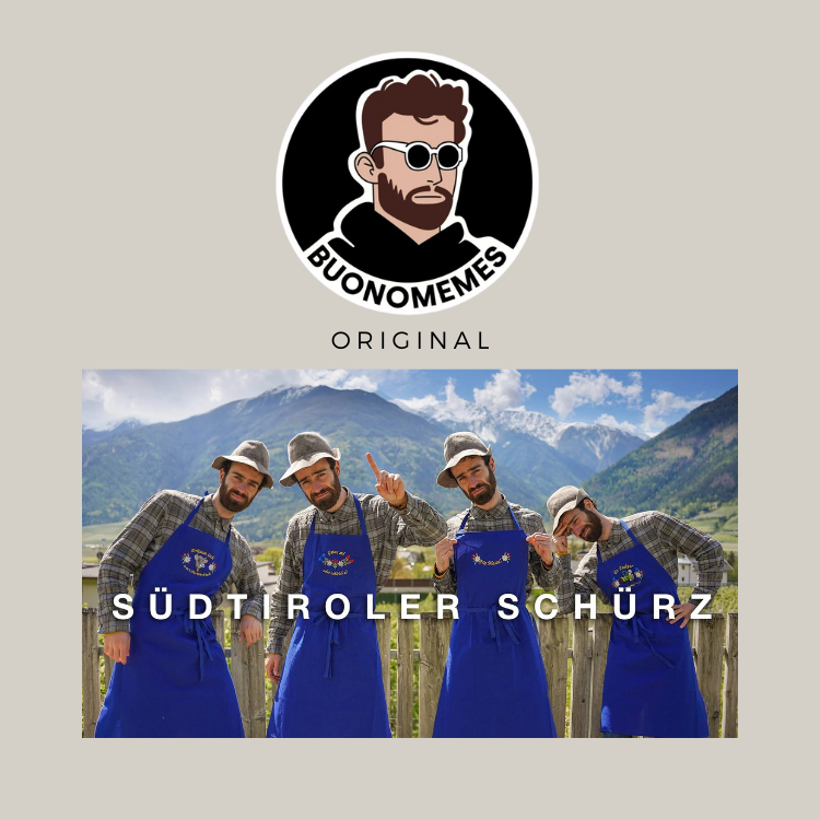 Buonomemes | Originaler Tirolerschurz | Drhuam isch wo's H*rnviech isch