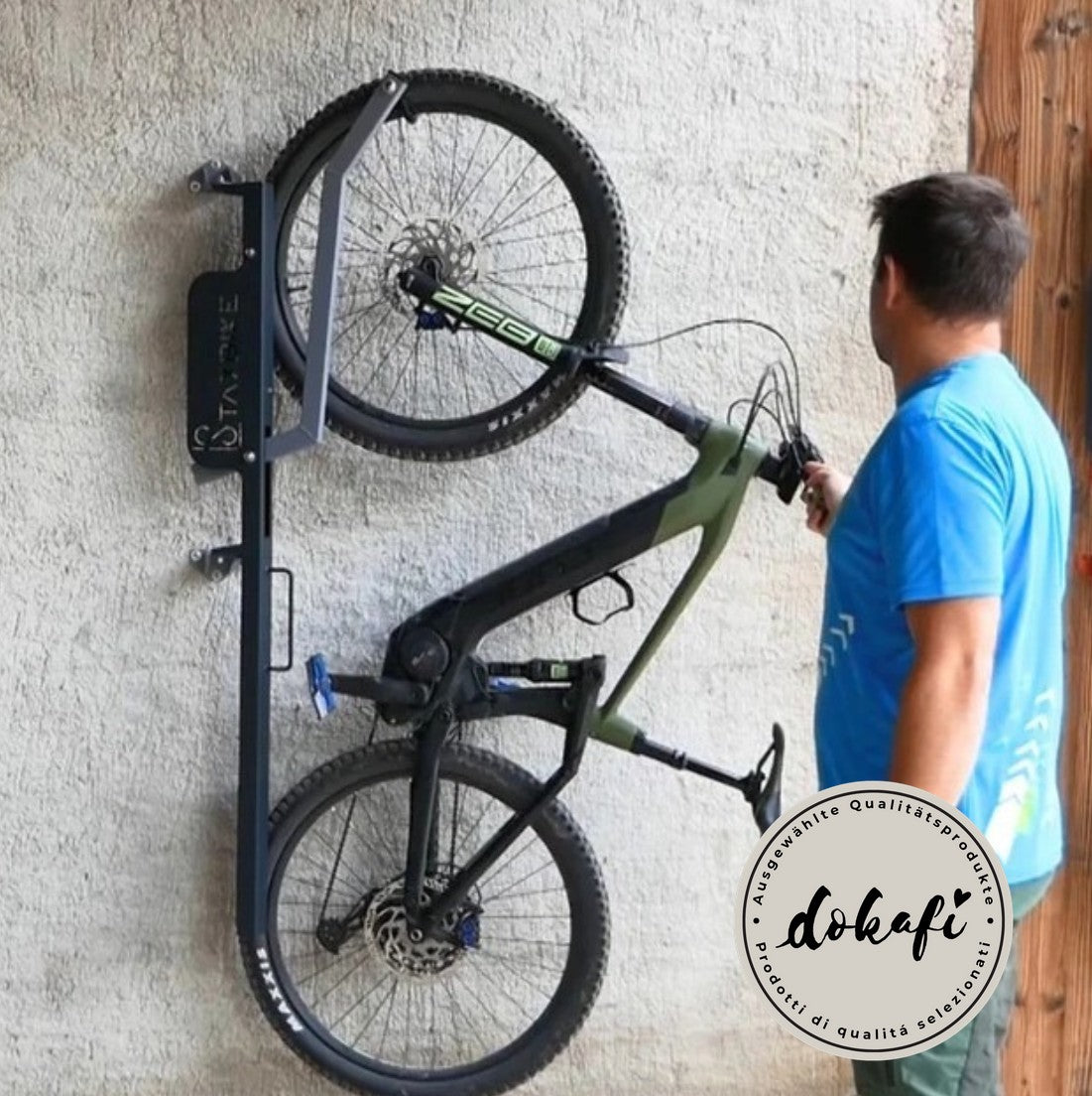 mountainbike wandhalterung eBike Wandhalterung Staybike, TURNING schwenkbar