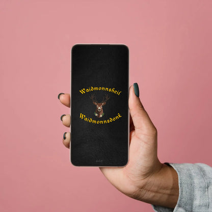 Hintergrundbilder "Waidmonnsheil" Smartphone Wallpapers | Digitaler Download | Tiroler Design Jagd | 8 Bilder | für Android und iPhone