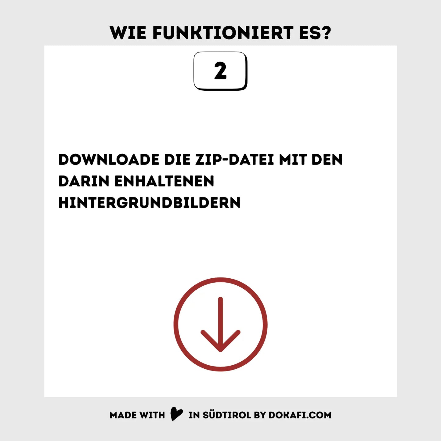 Hintergrundbilder "I love Südtirol" Smartphone Wallpapers | Digitaler Download | Tiroler Design | 8 Bilder | für Android und iPhone