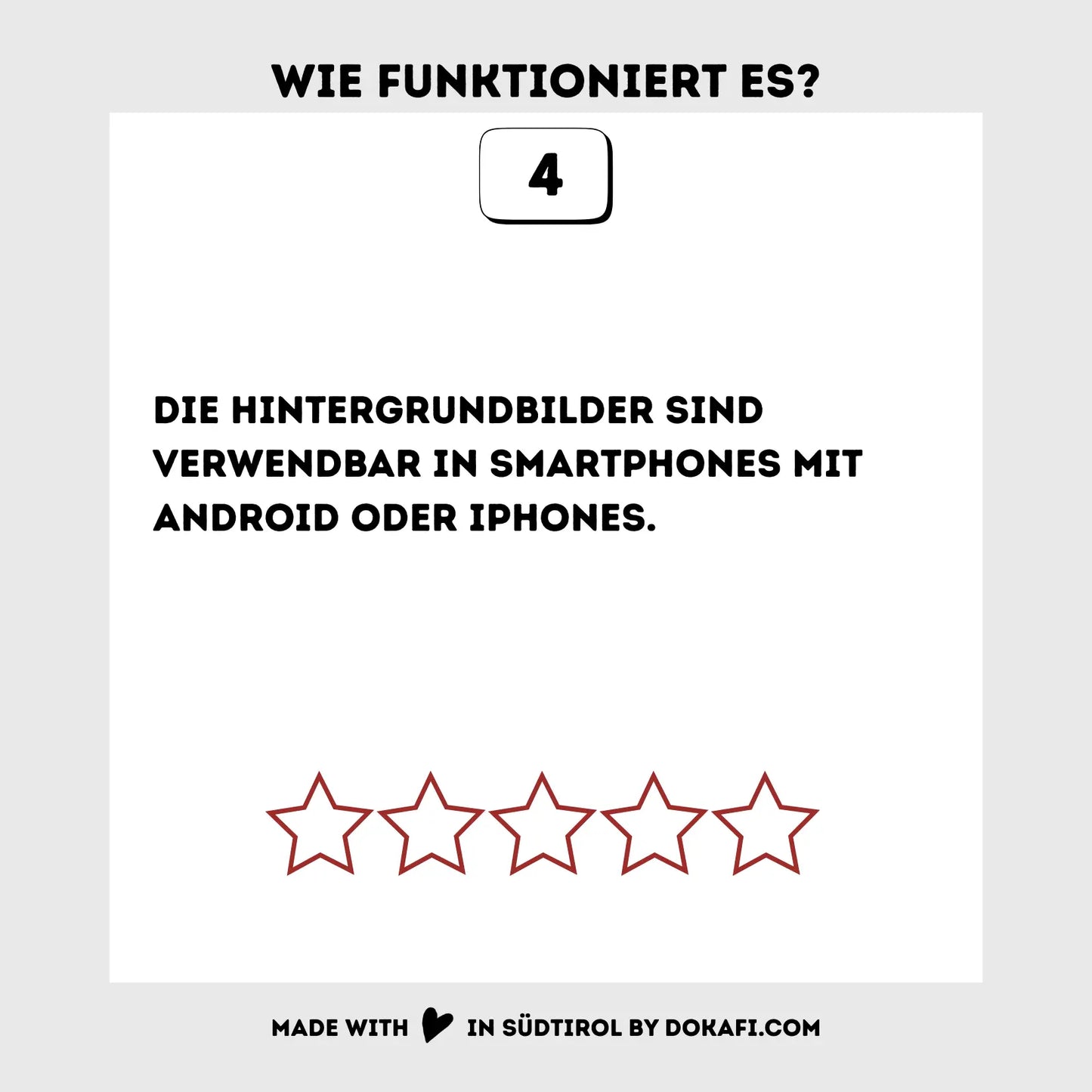 Hintergrundbilder "I love Südtirol" Smartphone Wallpapers | Digitaler Download | Tiroler Design | 8 Bilder | für Android und iPhone