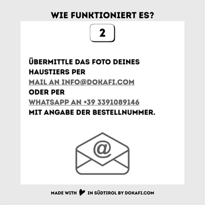 Hintergrundbilder "Mein Haustier" Smartphone Wallpapers | Mit dem Namen und Foto deines Haustieres personalisiert | Digitaler Download | Edles Design | 6 Bilder | für Android und iPhone